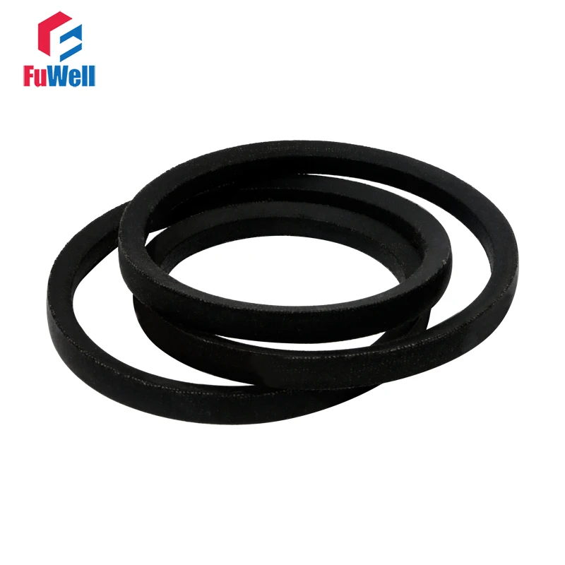 A Type V-Belt A52/53/54/55/56/57/58/59/60/61 Black Rubber Transmission Drive V Belt Closed-Loop Transmission V Belt for Sewing