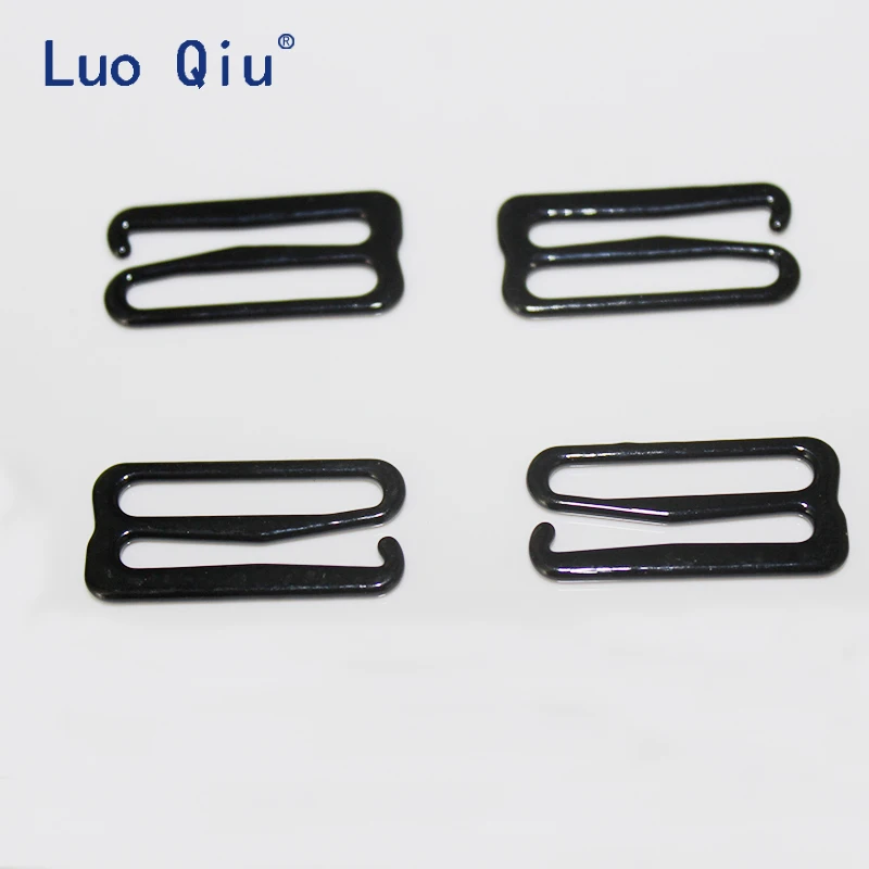 Ремешок для бюстгальтера Luo Qiu 20 шт./лот с нейлоновым покрытием, регулируемые Крючки с застежкой, 9 пряжек для бюстгальтера, оптовая продажа