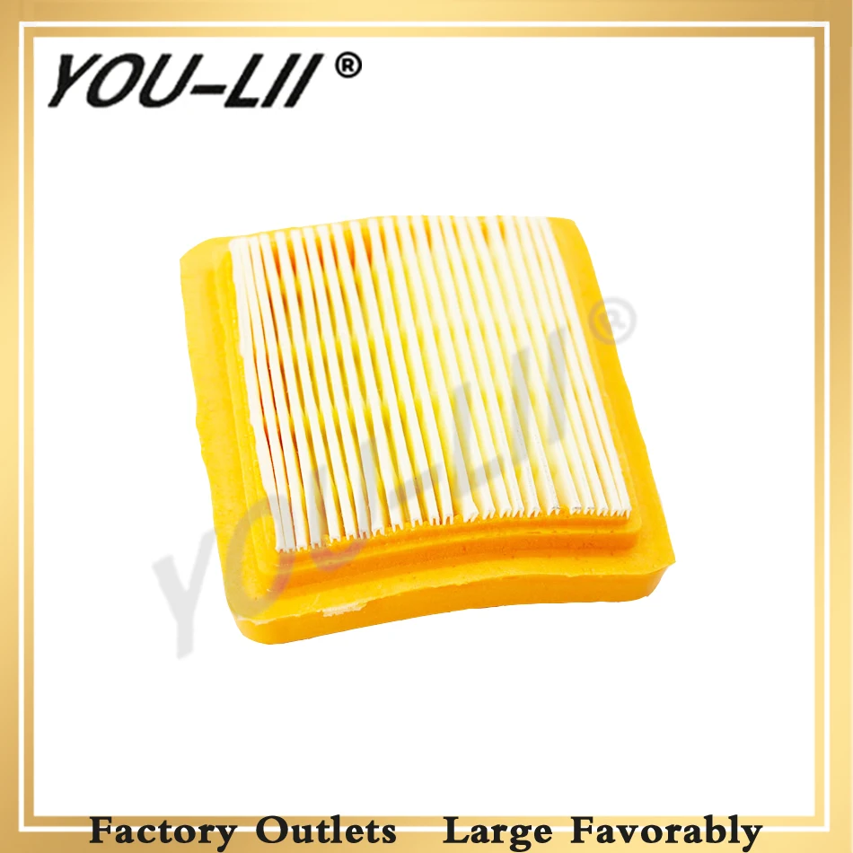 YOULII  1Pc Air Filter For Honda GX35 Type Brush Cutter Carburetor Chainsaw Grass Trimmer Gasoline Engine Garden Tool Spare Part