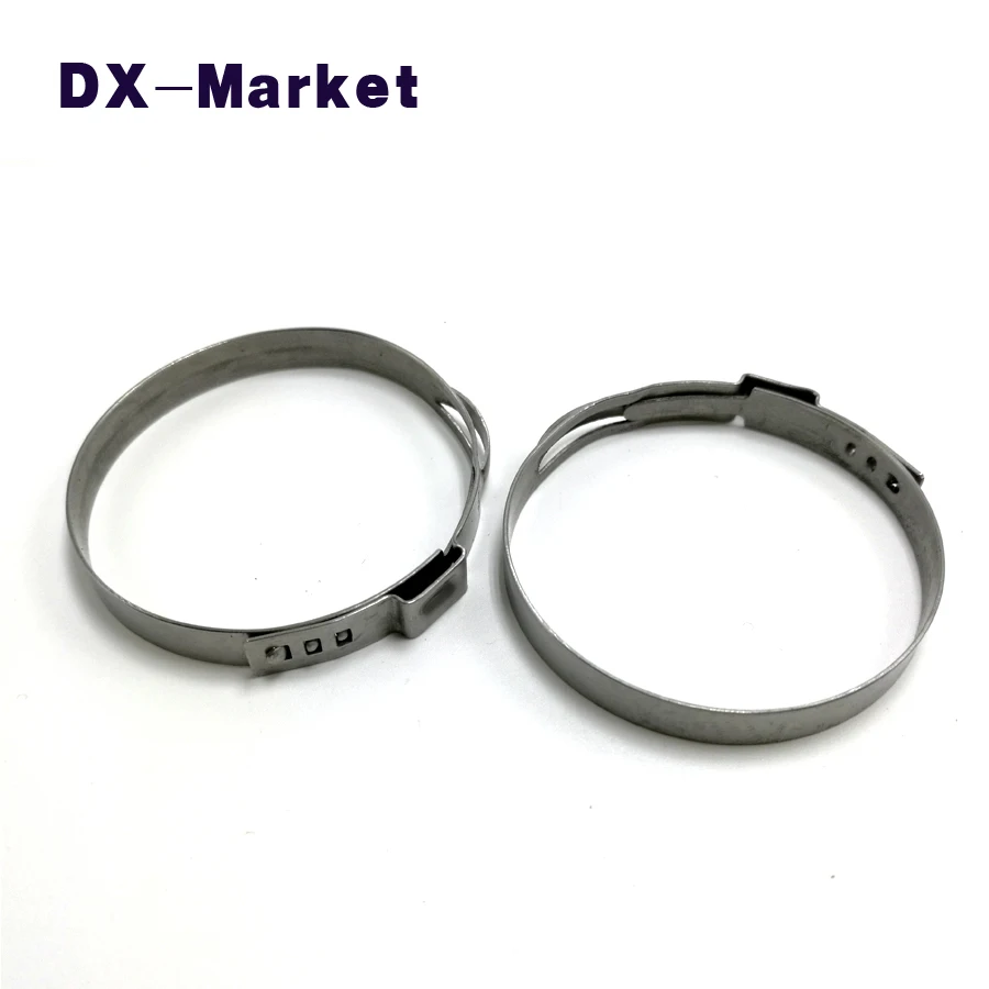 39.3mm-56mm , 304 Stainless Steel Single Ear Clamp Clips , SUS304 Clamping Band PPR Tube Clamp ,C014