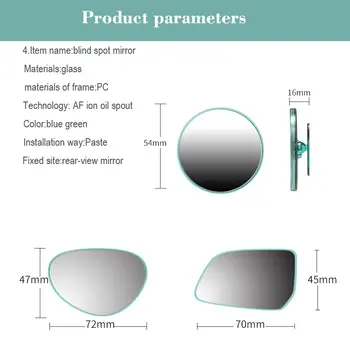 8 最佳銷售 1吋盲點後視鏡 - №4