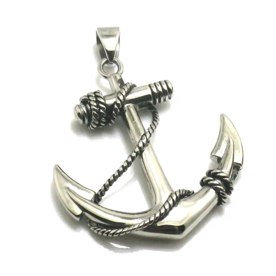 316L Stainless Steel Cool Punk & Gothic Newest Anchor Pendant