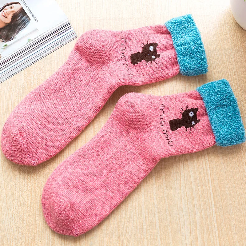 جديد وصول عادية عاطفي ومريح جورب القط نمط جودة عالية لينة الحياكة رقيق جورب