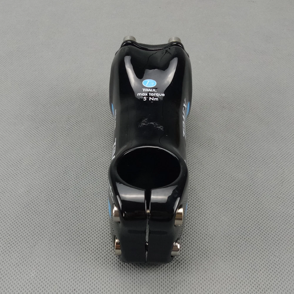 MTB carbon stem 31.8mm bicycle stem road bike parts full carbon handlebar stem for bike parts blue 6 degree /17 degree