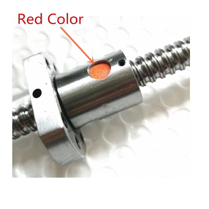 

RED NUT for 12mm Ball screw SFU1204 400mm with 1 pc 1204 Red Ball nut CNC parts