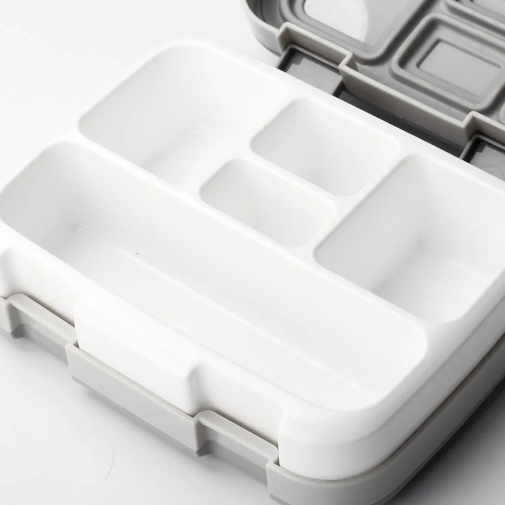 Microwave Lunch Box Portable Multiple Grids Bento Box for School Student Kids Children Dinnerware Food Storage Container