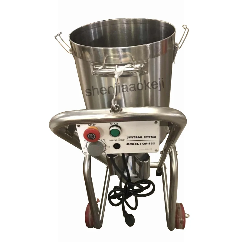 Grande cibo chopper In Acciaio Inox a base di Carne Verdure Fritter Taglierina Affettatrice Robot Da Cucina a base di Carne Trituratore 32L 220 v 1500 w