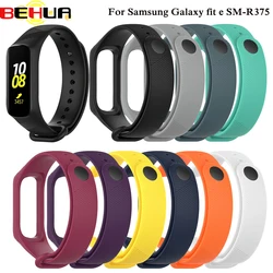 Sport Silicone Strap For Samsung Galaxy fit-e SM-R375 Smart Band Watchband Adjustable Replacement Wristband Rubber Bracelet Belt