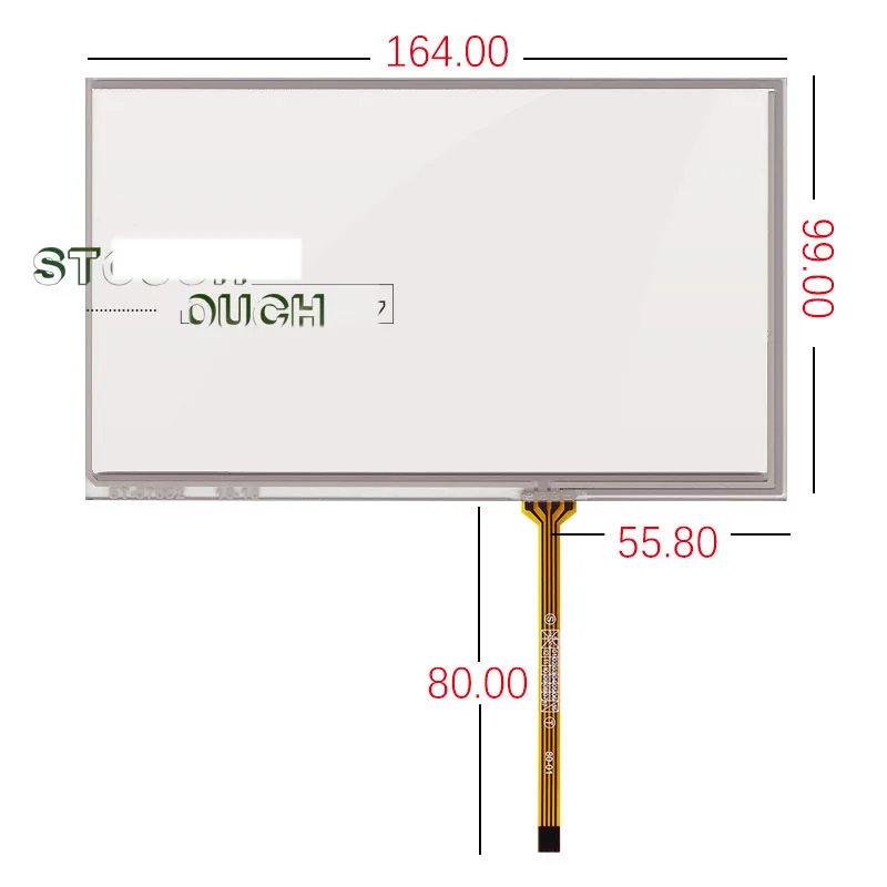 

164*99 original new 7-inch screen handwriting external screen touch Innolux AT070TN90 AT070TN92 physical plant ST-07002C