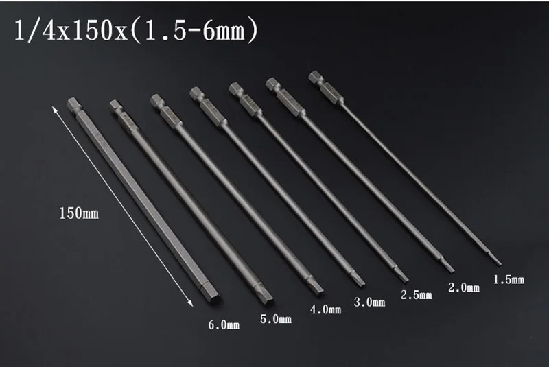 8PCS/lot S2 Steel Magnetic 1/4