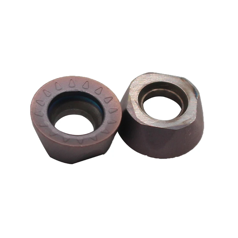 RPMT10T3 VP15TF 10 قطعة RPMT 10T3 CNC شفرة كربيد إدراج طحن أدوات عالية الجودة شحن مجاني