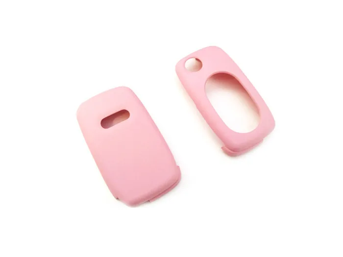 

Pink Color Flip Key Remote Key Protection Case For Audi A3 8L A4 B5 B6 TT MK1 A6 C5