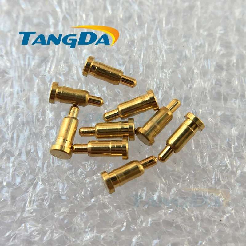 

Tangda 1000pieces 2*5mm D 2*5 spring probe PCB test pin High current Guide pin locating pin Pogo pin for charging connector A.