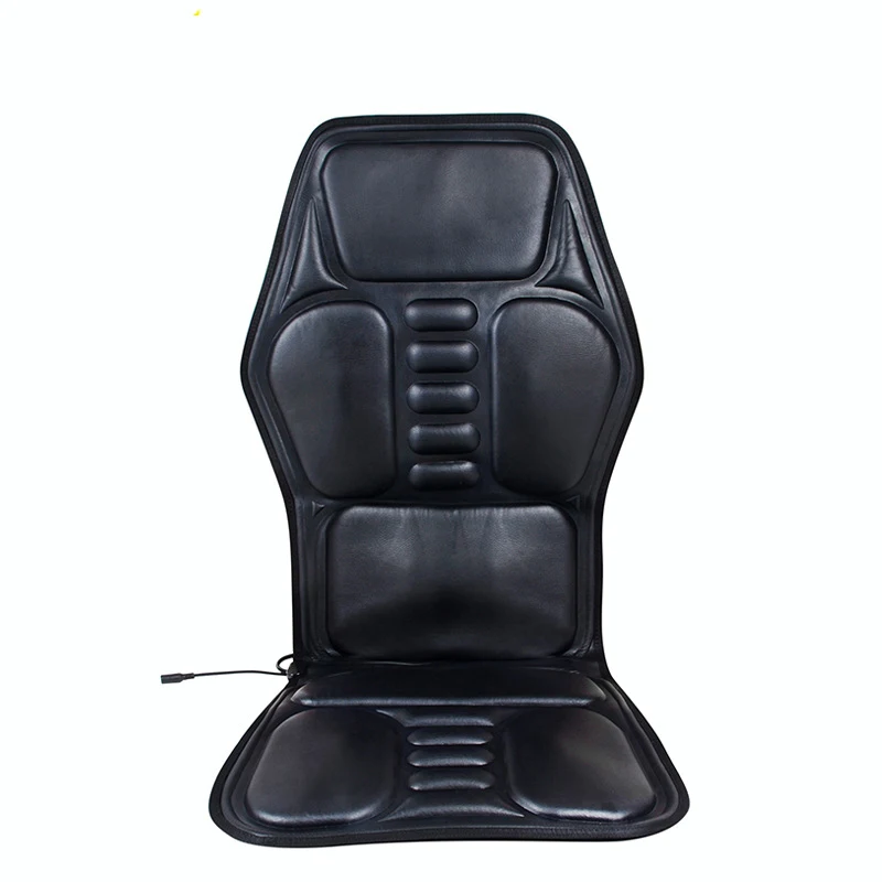 Car Home Office Full-Body Massage Cushion.Heat Vibrate Mattress.Back Neck Massage Chair Massage Relaxation Car Seat 12V