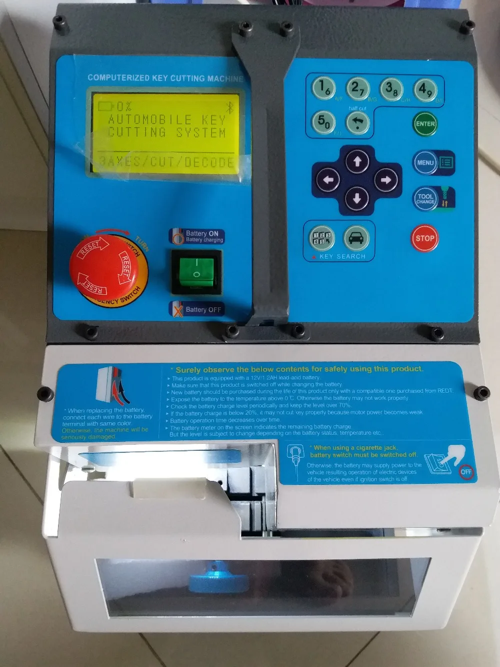 Nieuwste Automatische MIRACLE-A7 + Key Snijmachine Miracle A7 Volledige Automatische Elektronische Drie-Bijl A7 Sleutel Snijmachine