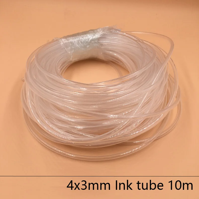 

10 meters eco solvent ink Tubing for Bulk ink System 4x3mm Roland, Mutoh, Mimaki Printers ink line tube ink supply tube