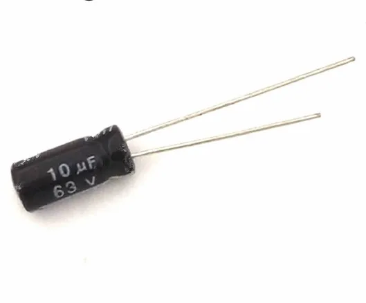 

100pcs,10uF 63V Electrolytic Capacitor 5mm X 11mm best quality New origina