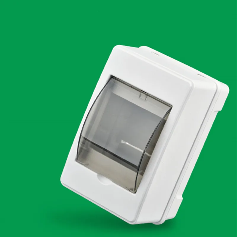 2 - 4 Ways Home Plastic Junction Box Indor Wall Distribution Box for Circuit Breaker