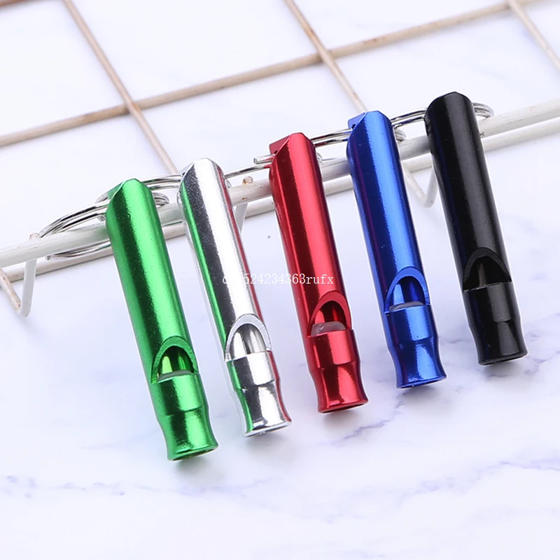 600pcs Multifunction Whistle Pendant With Keychain Party Gift Outdoor Survival Emergency Whistles Party Favors Free Shipping