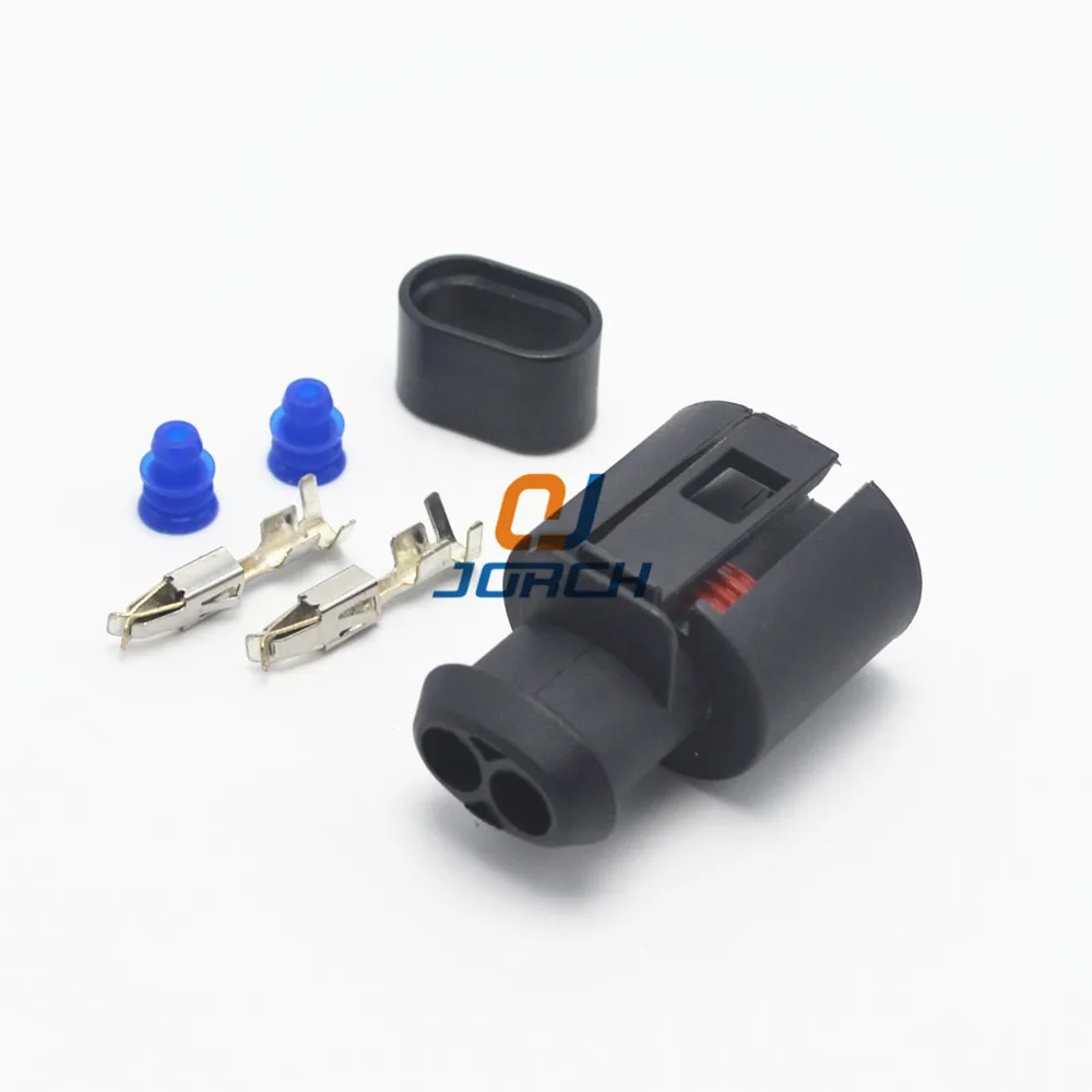 10 sets 2 Pin VW  Auto Sealed Plug Waterproof Sensor Connector 6N0927997cable connector 357973202