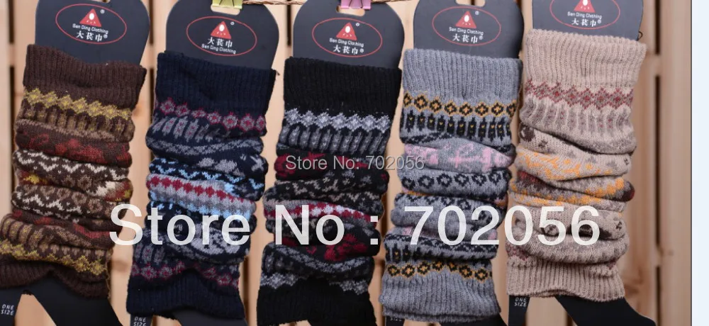 Soft 2015 winter 15% wool women leg warmer Leg Shoes Ankle Warmer Boot Sleeves Cover 20 pairs/lot #3294