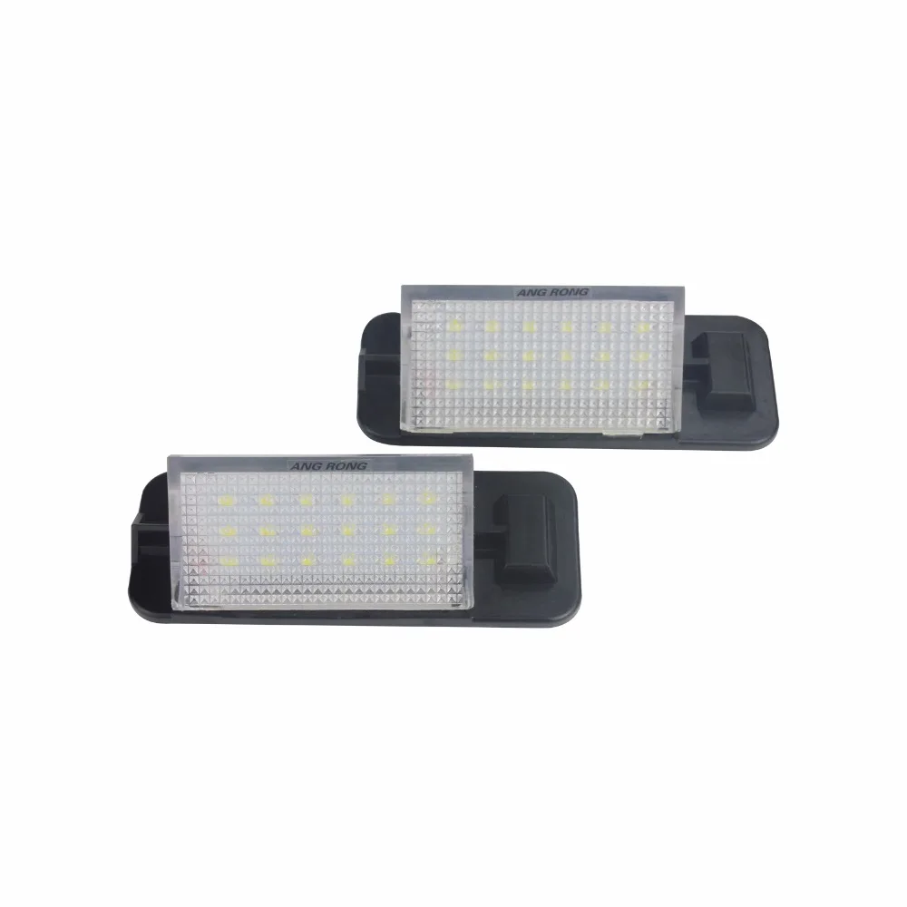 ANGRONG 2x Canbus White LED License Number Plate Light No Error For BMW 3 Series E36 M3 1992-1998