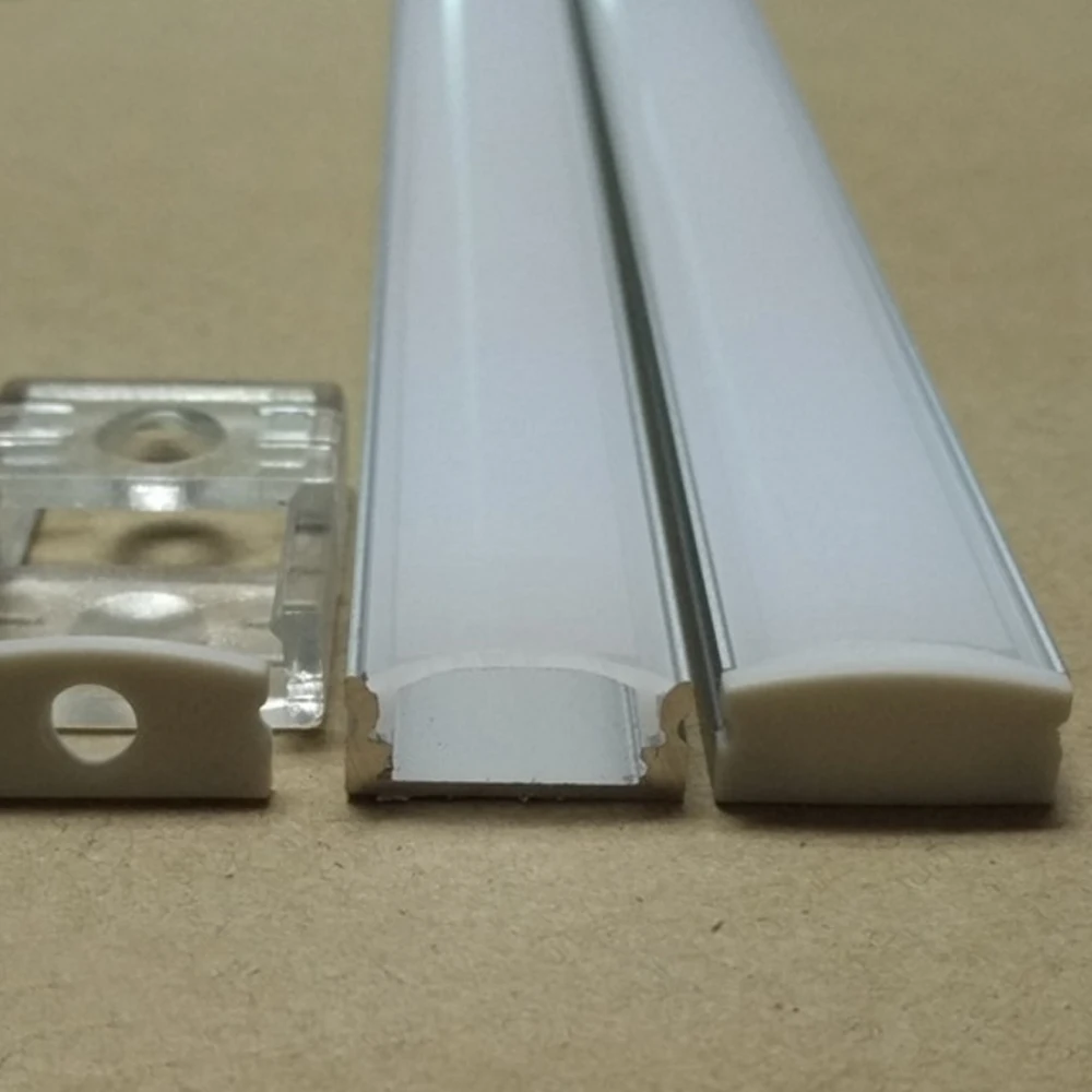 

40m (20pcs) a lot, 2m per piece, led aluminum profile SN1707 for 12mm wideness or below led strips