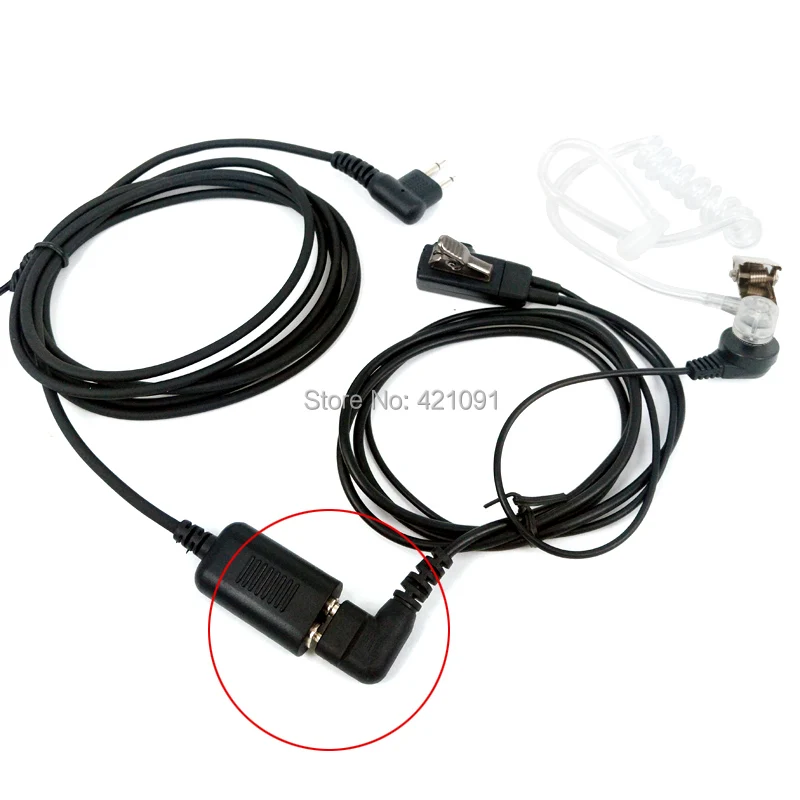 Auricular con altavoz, micrófono, Cable de extensión para Motorola GP88 GP300, walkie-talkie, Radio bidireccional, tipo M