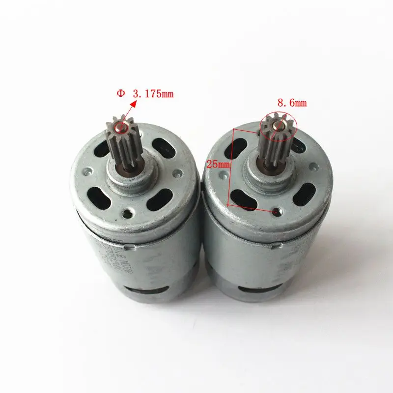 570 12V 6V Motor for Children Electric Car, Kids Ride On Car Electric Motor RS570 Gear Box Engine