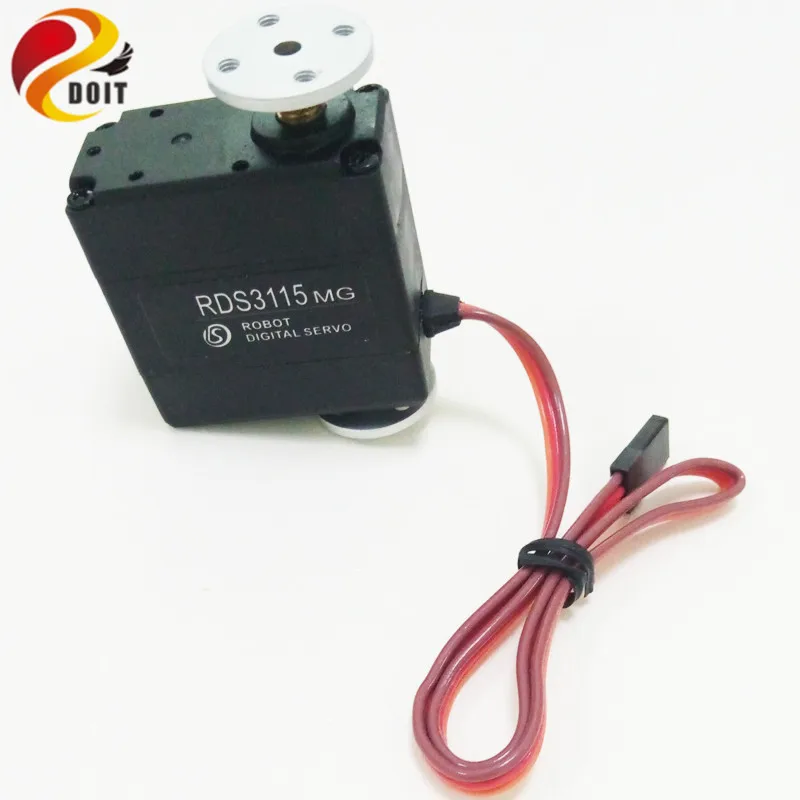 Robot Servo RDS3115 Metal Gear Servo Digital Robot Servo para robótico humanoide DIY 15 kg/cm envío gratis