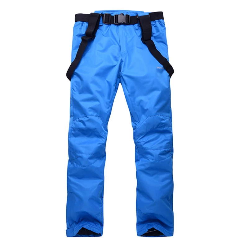 Men Ski Pants Brands New Outdoor Sports High Quality Suspenders Trousers Women Windproof Waterproof Warm Winter Snow Snowboard