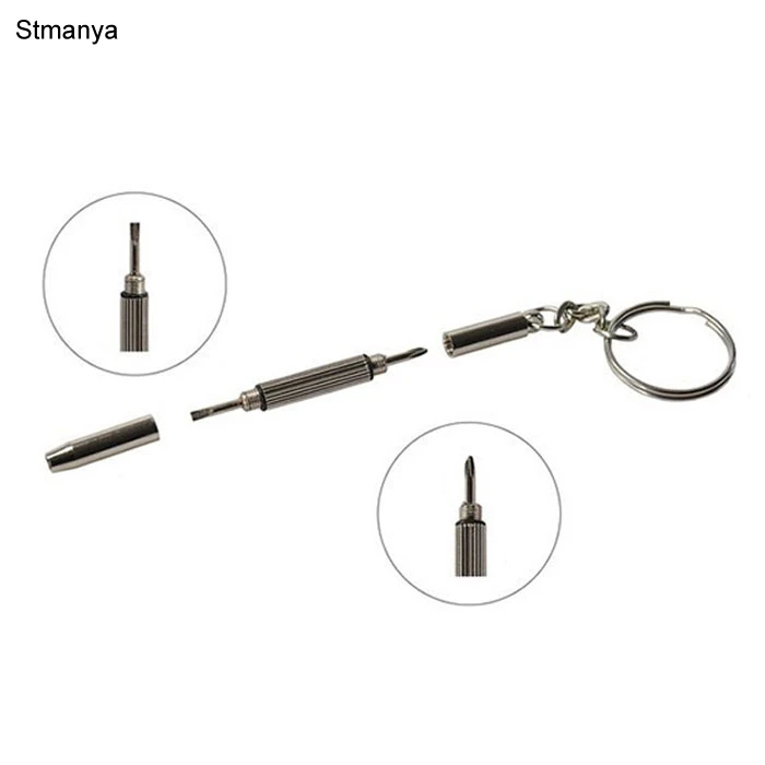 New One PC Tools Key Chain Hot Screwdriver Repair Tool Keychains gift key holder party gift key ring Jewelry