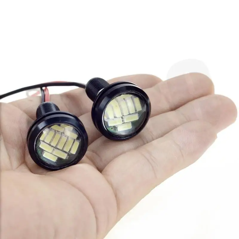 1 Pair Metal LED Headlight Spotlight For 1/10 RC Crawler Car RC Short-Course  Traxxas Slash REVO E-REVO  X-MAXX 1/8 1/5 RC Car