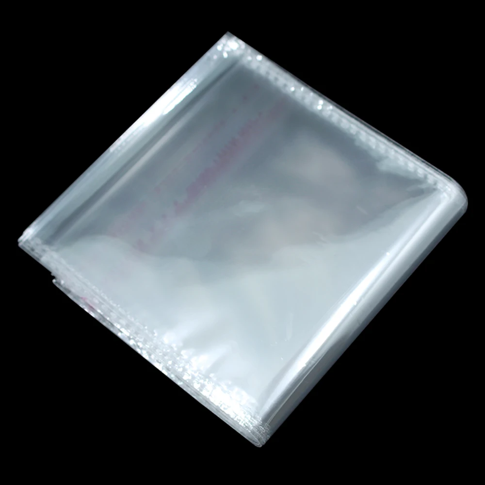 Clear OPP Poly Self-Adhesive Package Bag Transparent Plastic Packaging Bags Small Grocery Clothes Underwear Storage Bag