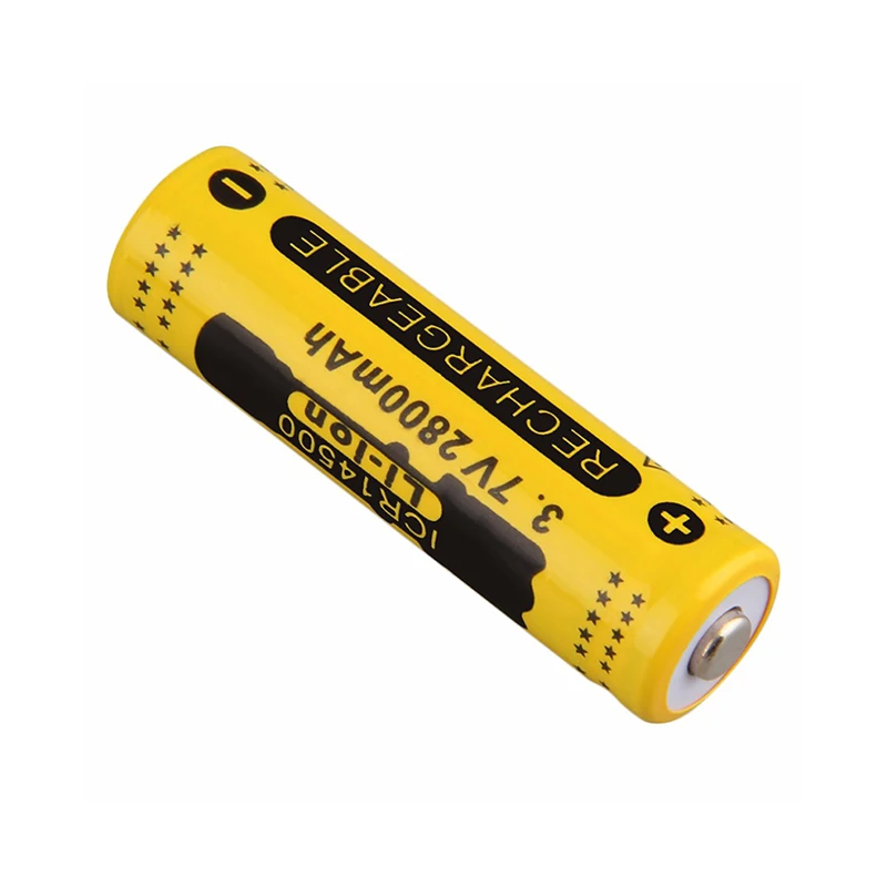 3.7V 2800mah 14500 Battery Li-ion Rechargeable Battery LED Flashlight Portable Devices Tools Lighting Tools battery