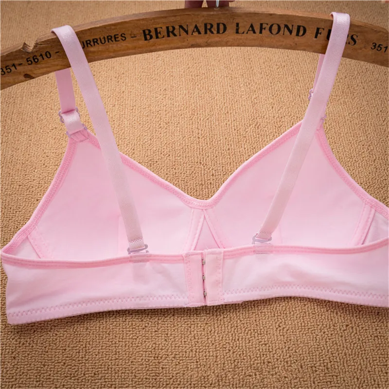 1pc Training Small Bra For Teenage Girls Child First Sport Puberty Girl Underwear Teen School Fitness Bra 12-18 Youth Breast Bra