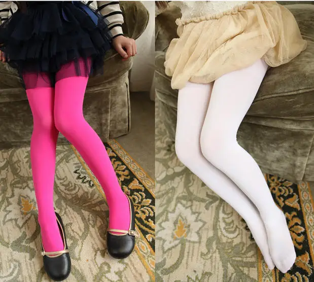 girls dance tights white black.red green blue yellow tights for girls children summer fall autumn ballet pantys