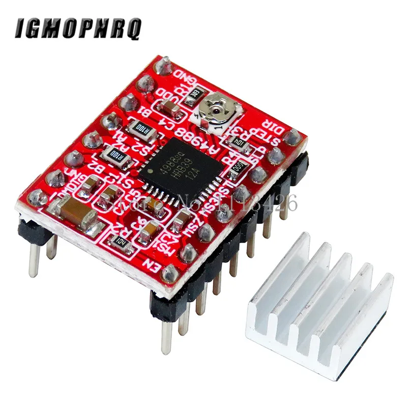 3D Printer A4988 DRV8825 Stepper Motor Driver Control Panel Board Expansion Board+A4988/DRV8825