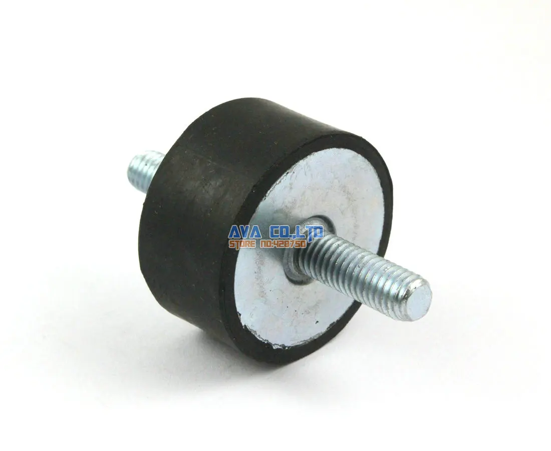 

2 Pieces 40*20mm M8*23mm Double End Male Rubber Anti Vibration Mount Bobbin Isolator