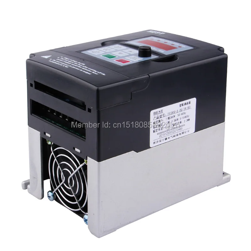 Migliore Inverter a frequenza variabile VFD di alta qualità 2.2kw 220v 380v per motore mandrino del Router di Cnc