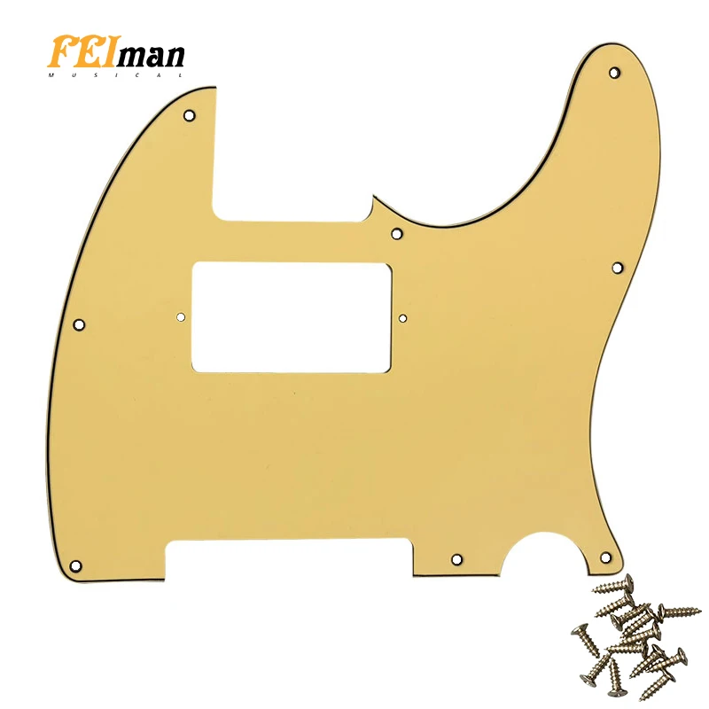 Fei Man Custom Accessoires Slagplaten Met 8 Schroeven Voor Amerikaanse Standaard PAF Humbucker Tele Telecaster Gitaar Scratch Plaat