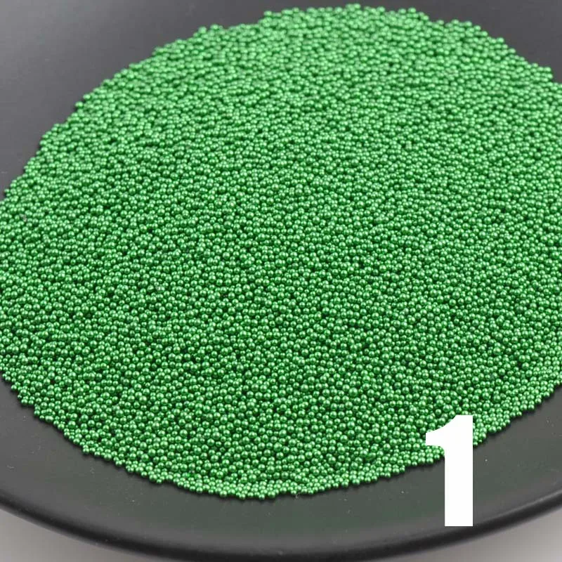 0.1-0.5mm 3d Tiny Glass Caviar Art Ball Beads UV Nail Tips Sticker Decoration 23g BL009