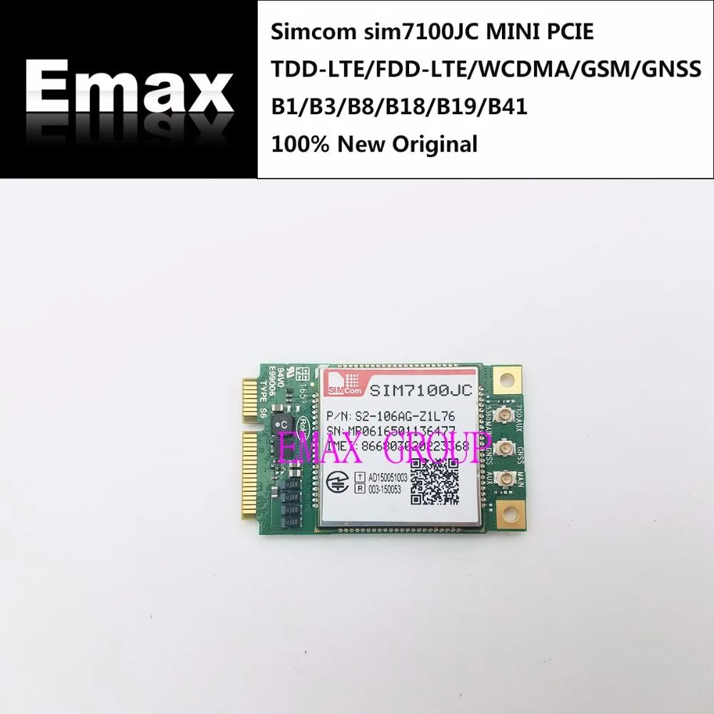 Free Ship Simcom sim7100JC MINI PCIE TDD-LTE/FDD-LTE/WCDMA/GSM/GNSS B1/B3/B8/B18/B19/B41 100% New Original