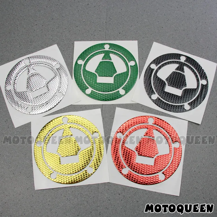 Motorcycle Fuel Gas Oil Cap Protector Cover Pad Sticker Decals for ZX-6R 636 9R 10R 12R GTR1400 Ninja 650R1000 ER-6F ER6N ER6F