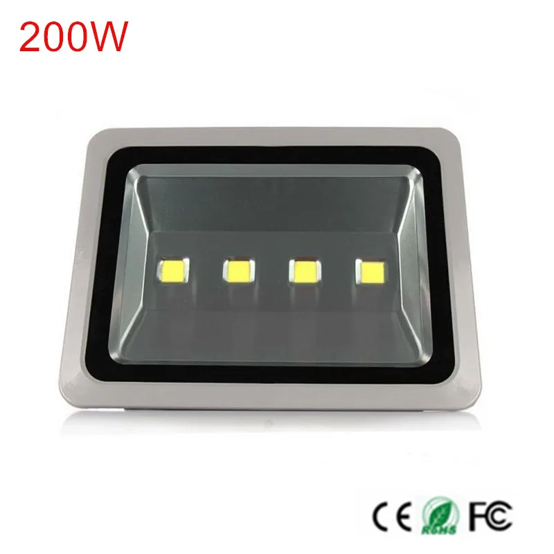 1pcs 200W Led Flood light High Power Epistar Chips Waterproof Led Spotlight AC85-265V Street lamp Outdoor lighting