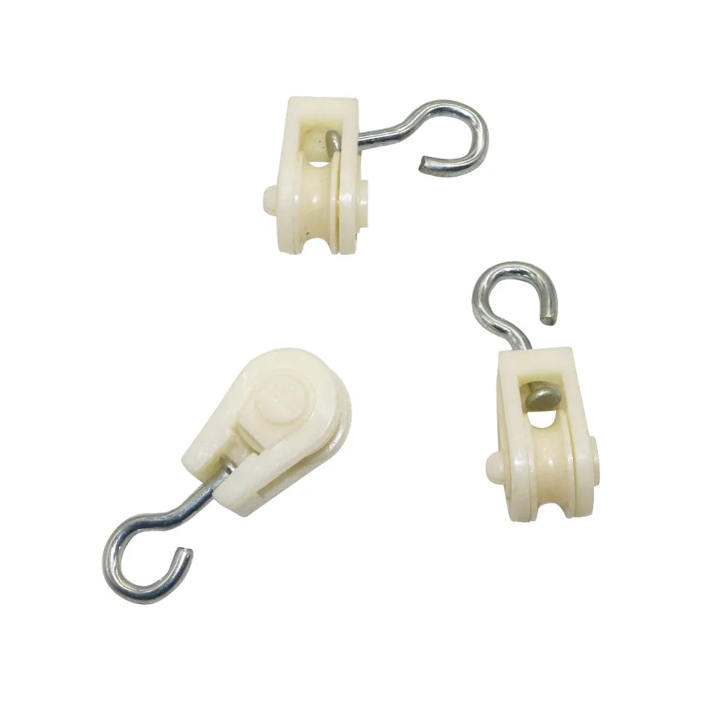 20 Pcs Automatic Chicken Saterer Waterline Pulley Pigeon Duck Goose Automatic Water Line Roller Poultry Breeding Supplies