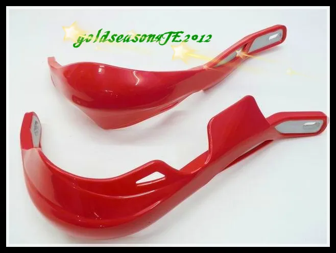 واقي يد لهوندا ، أحمر ، لهوندا XR CR CRF 250 350 400 600 650 ، دراجة على الطرق الوعرة