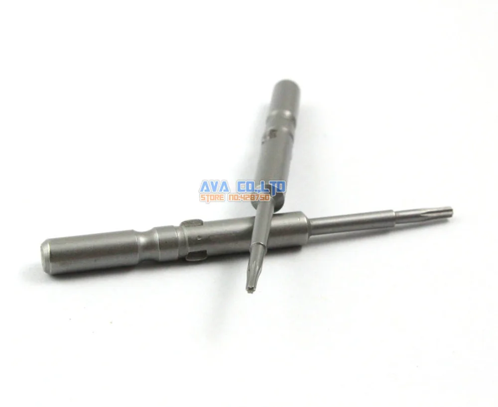 

10 Pieces T5 Magnetic Torx Screwdriver Bit S2 Steel 5mm Round Shank 60mm Long