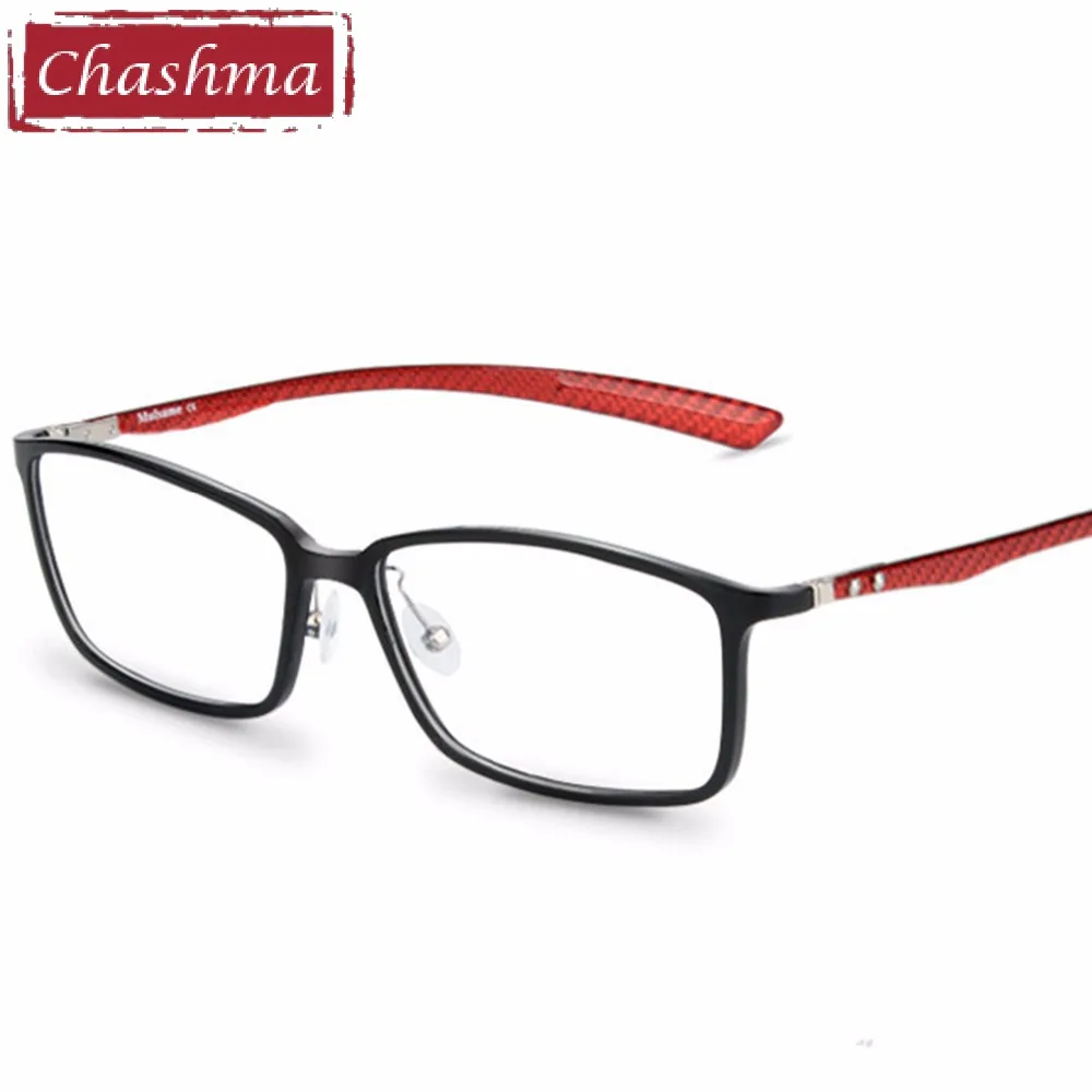 Chashma Brand Carbon Fiber Male Frame armacao oculos de grau Eye Glasses Quality Frames Female Eyeglasses Frame for Myopia Glass