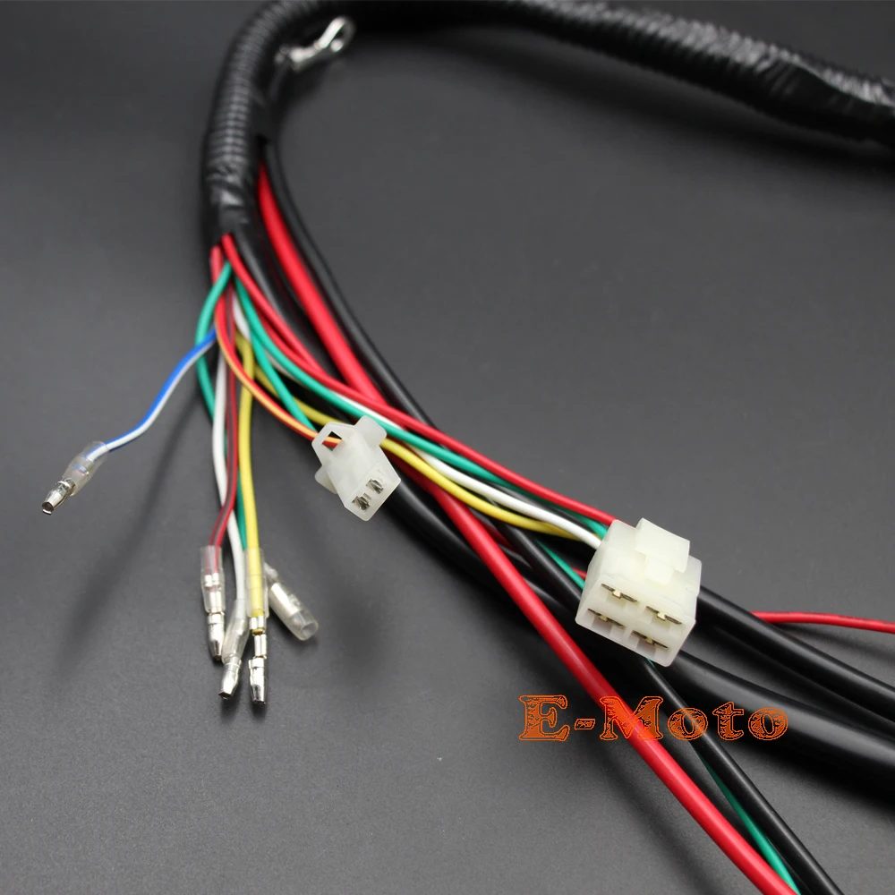 50cc 70cc 90cc 110cc 125cc CDI Wire Harness STATOR Assembly Wiring Set ATV Electric Quad Pit Bike Go Kart new E-Moto